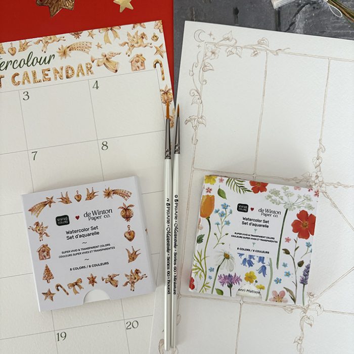 Halloween + Christmas Watercolour Advent Calendar Kit Bundle | Save Money with this Discounted Bundle