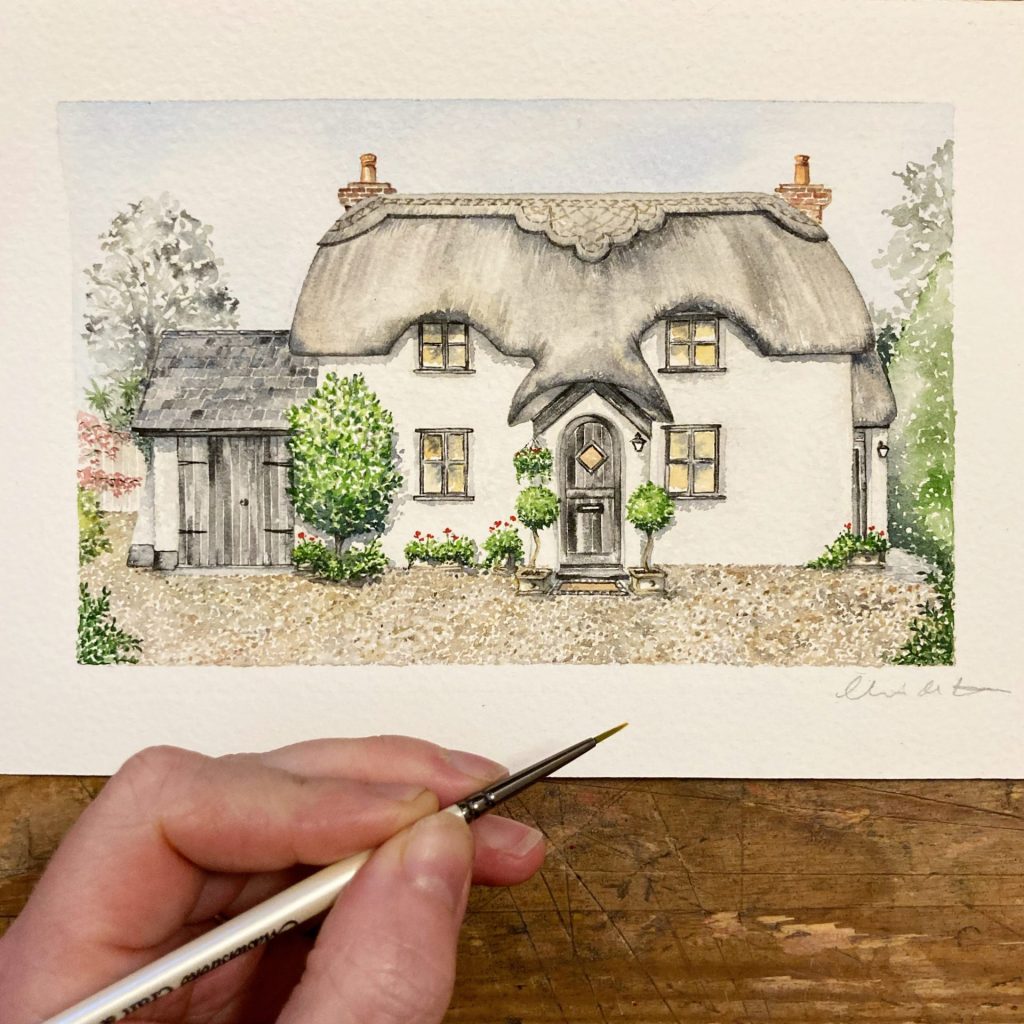 de Winton Paper Co Unique Watercolour Art & Tutorials Original