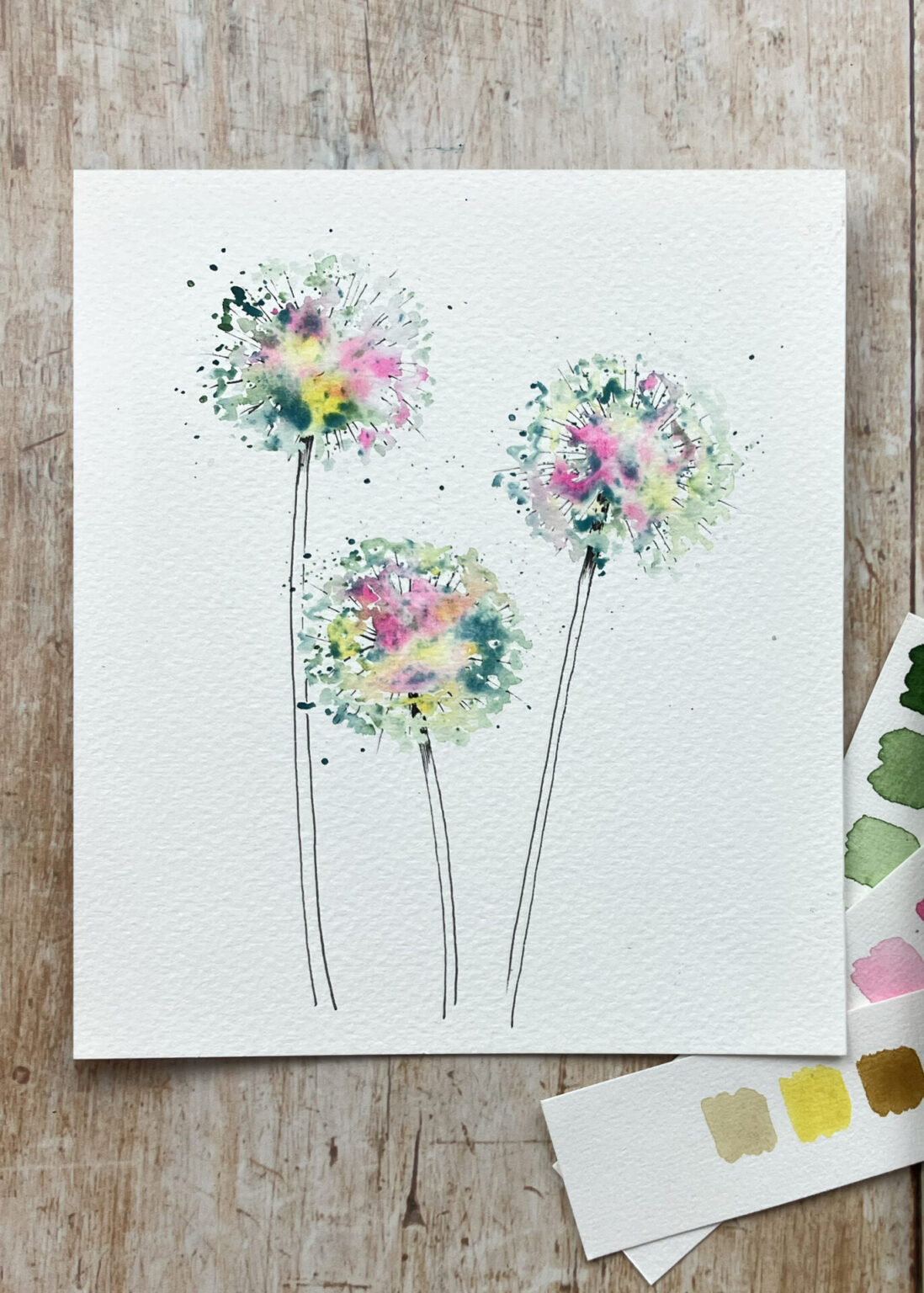 de Winton Paper Co | Unique Watercolour Art & Tutorials | Reverse ...