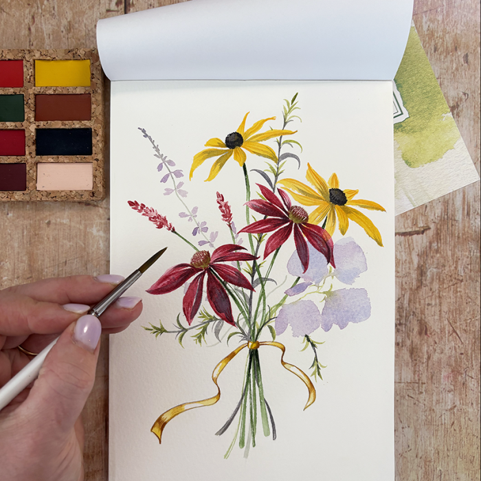Favourite Watercolour Paper | The Langton A5 300gsm Cold Pressed 12 sheet Pad