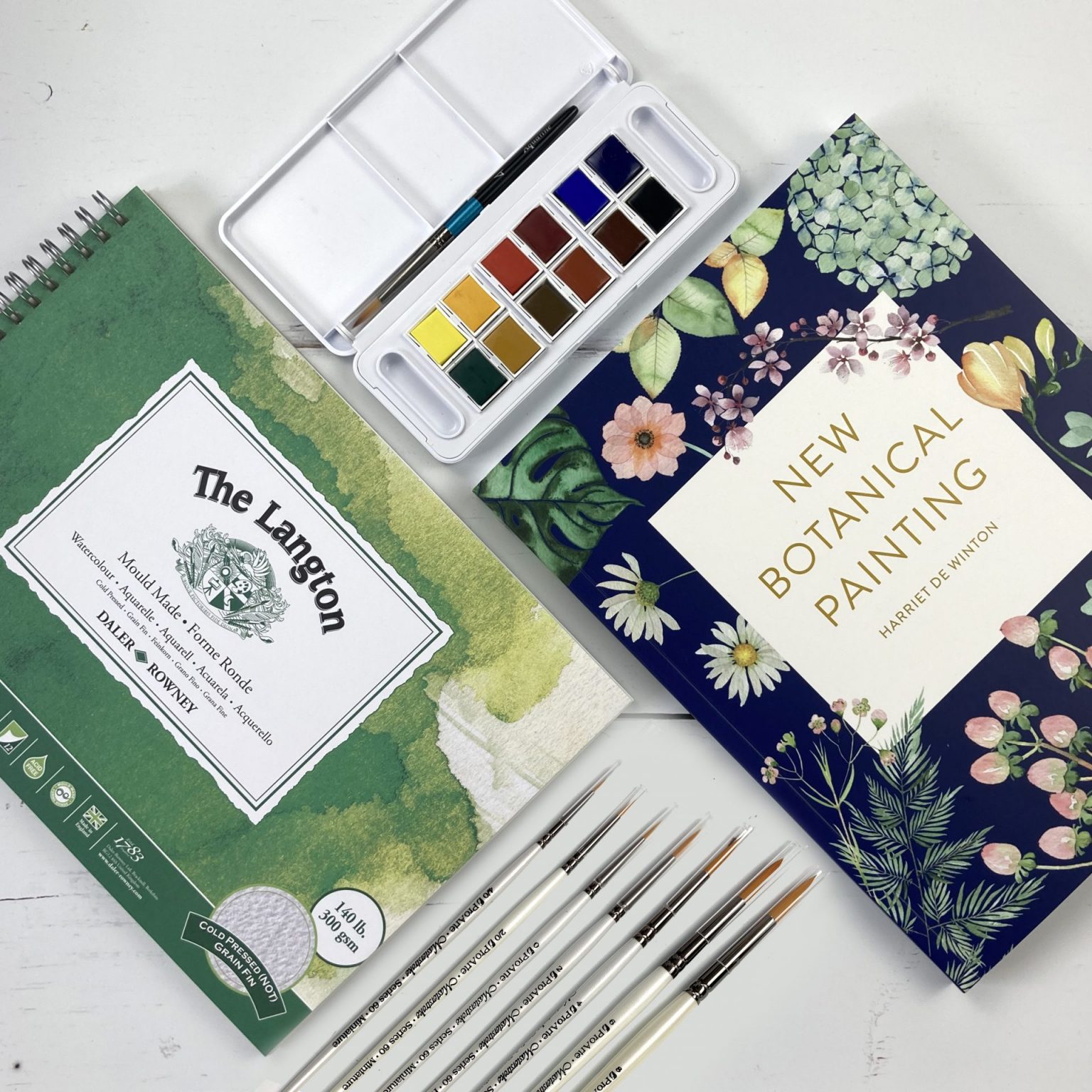 De Winton Paper Co Unique Watercolour Art Tutorials Beginner